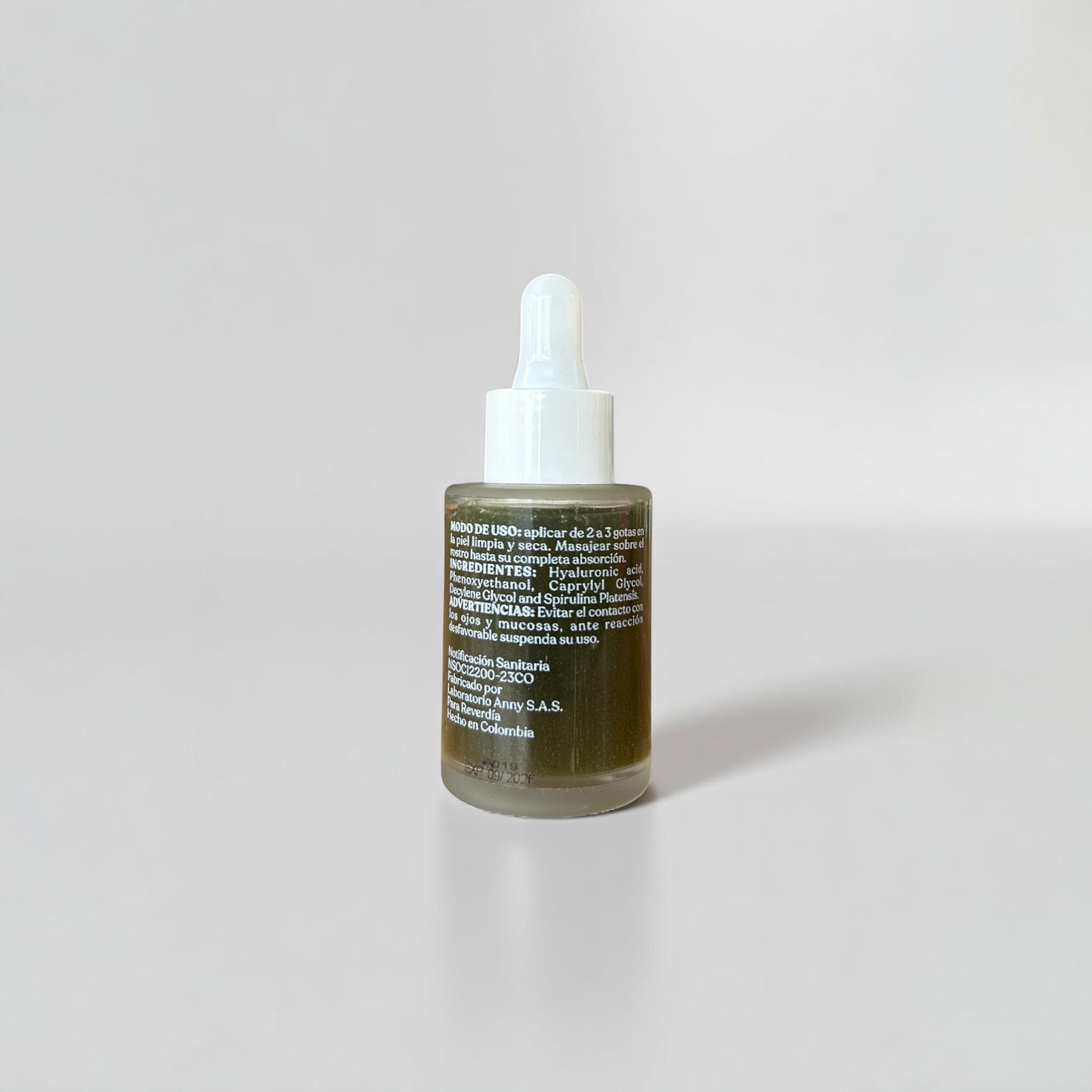 Serum de Ácido Hialurónico, Niacinamida y Espirulina