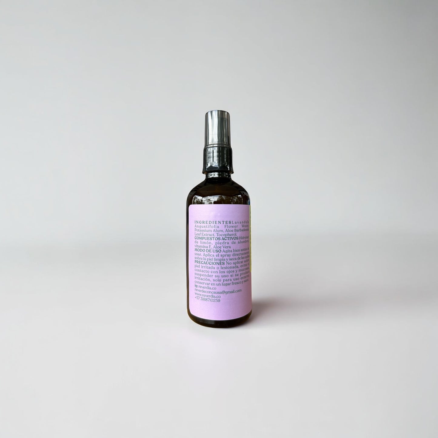 Desodorante Natural de Lavanda